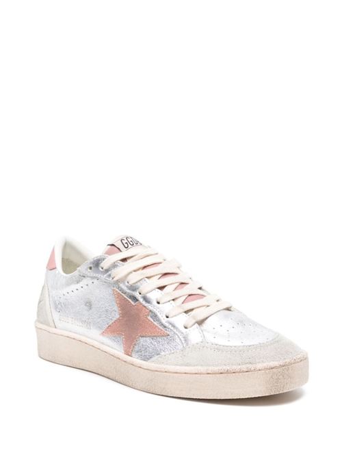 Calf suede metallic effect sneakers Golden Goose | GWF00117F00537770289